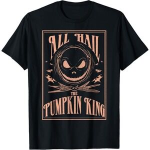 The Nightmare Before Christmas Hail The Pumpkin King T- Shirt